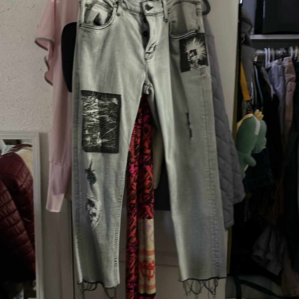 Hudson Jeans Patchwork